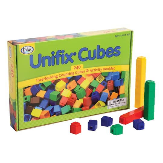 Unifix&#xAE; Cubes for Pattern Building, 240 Per Pack